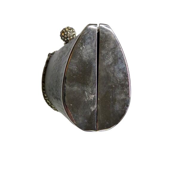 Mad Bags Vintage Clutch Shoulder Bag Green Crocodile Texture Leather Retro Bag - Picture 5 of 11